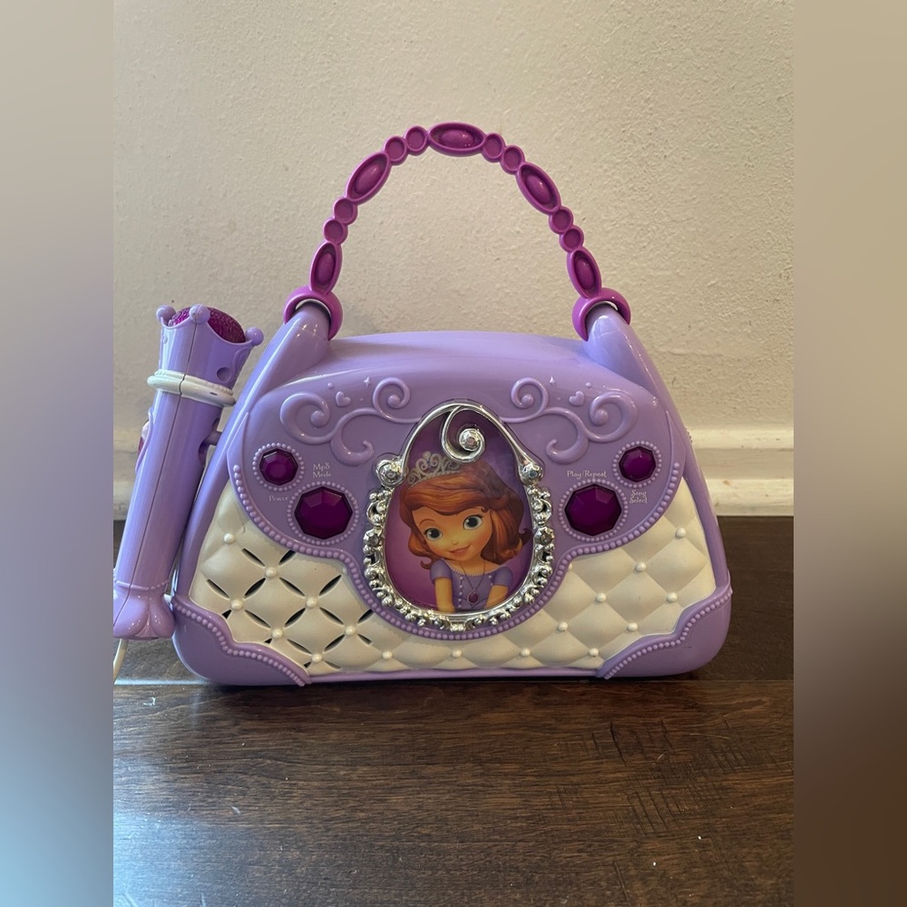 Purple Princess Sofia Karaoke sing along Toy Karaoke
